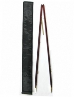 SI-MILITARY RACING PACE STICK,GUARD,CEREMONIAL (BRAND NEW) ROSEWOOD FINISH